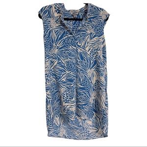 Manuhealii Blue (Lapis) Medium High-Low Dress